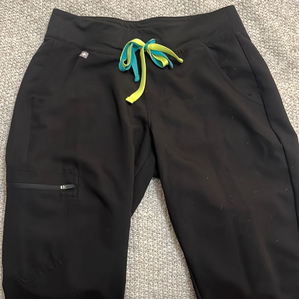 Women's Black Zamora - Jogger Scrub Pants - S - black